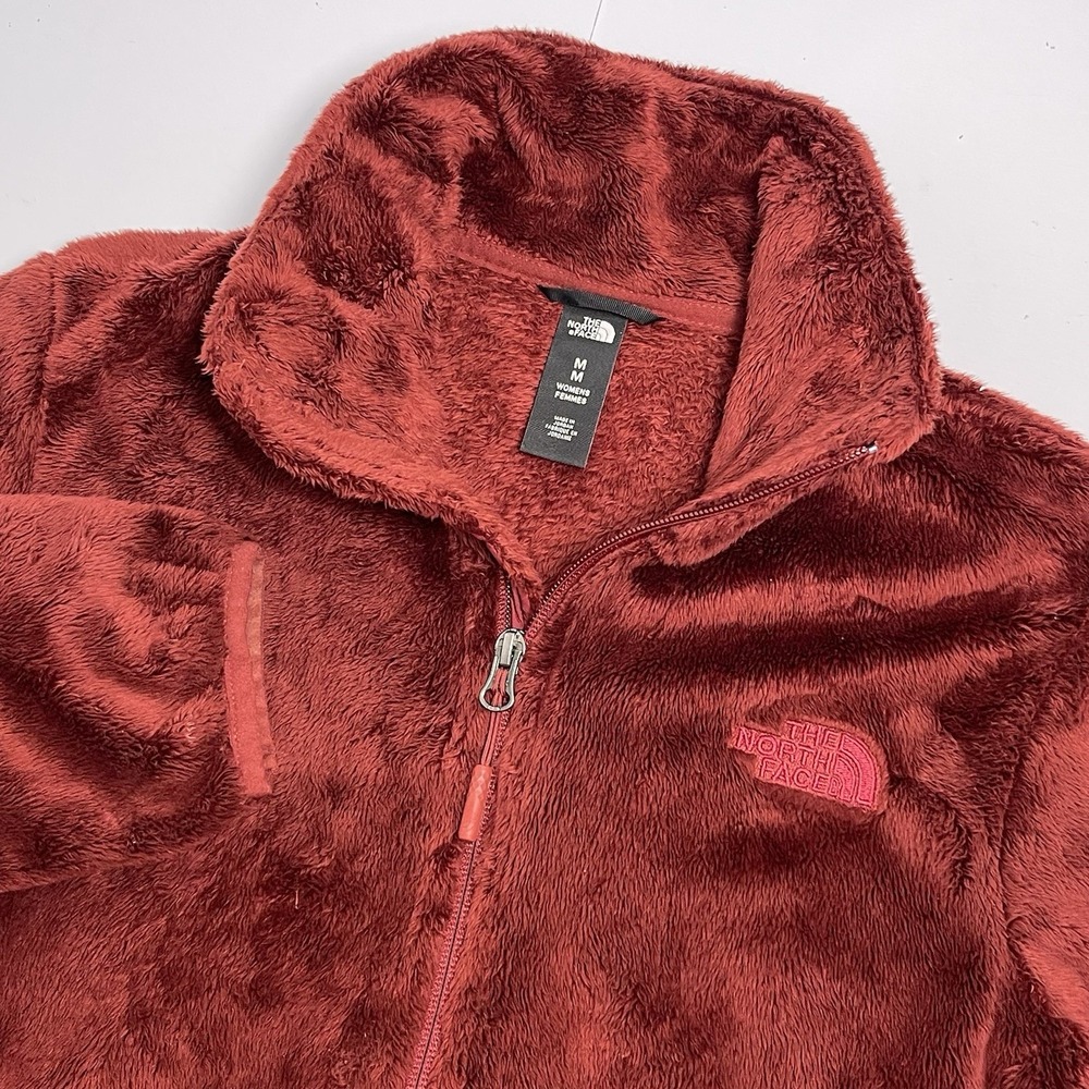 The North Face Women’s Plush Full-Zip Jacket in Deep Red - M